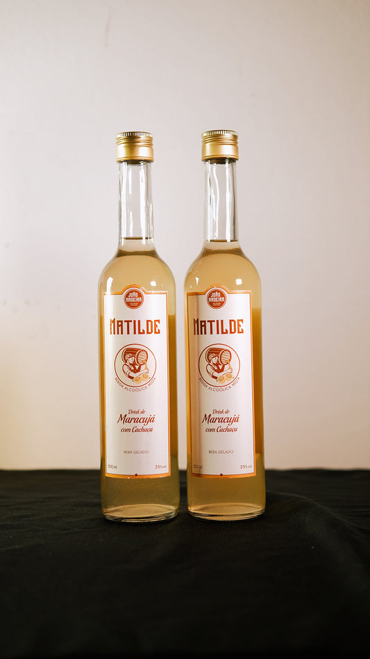 Kit 2 Garrafas Matilde Maracujá 500ml