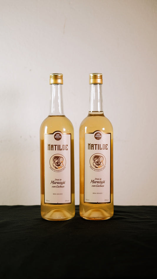 Kit 2 Garrafas Matilde Maracujá 750ml